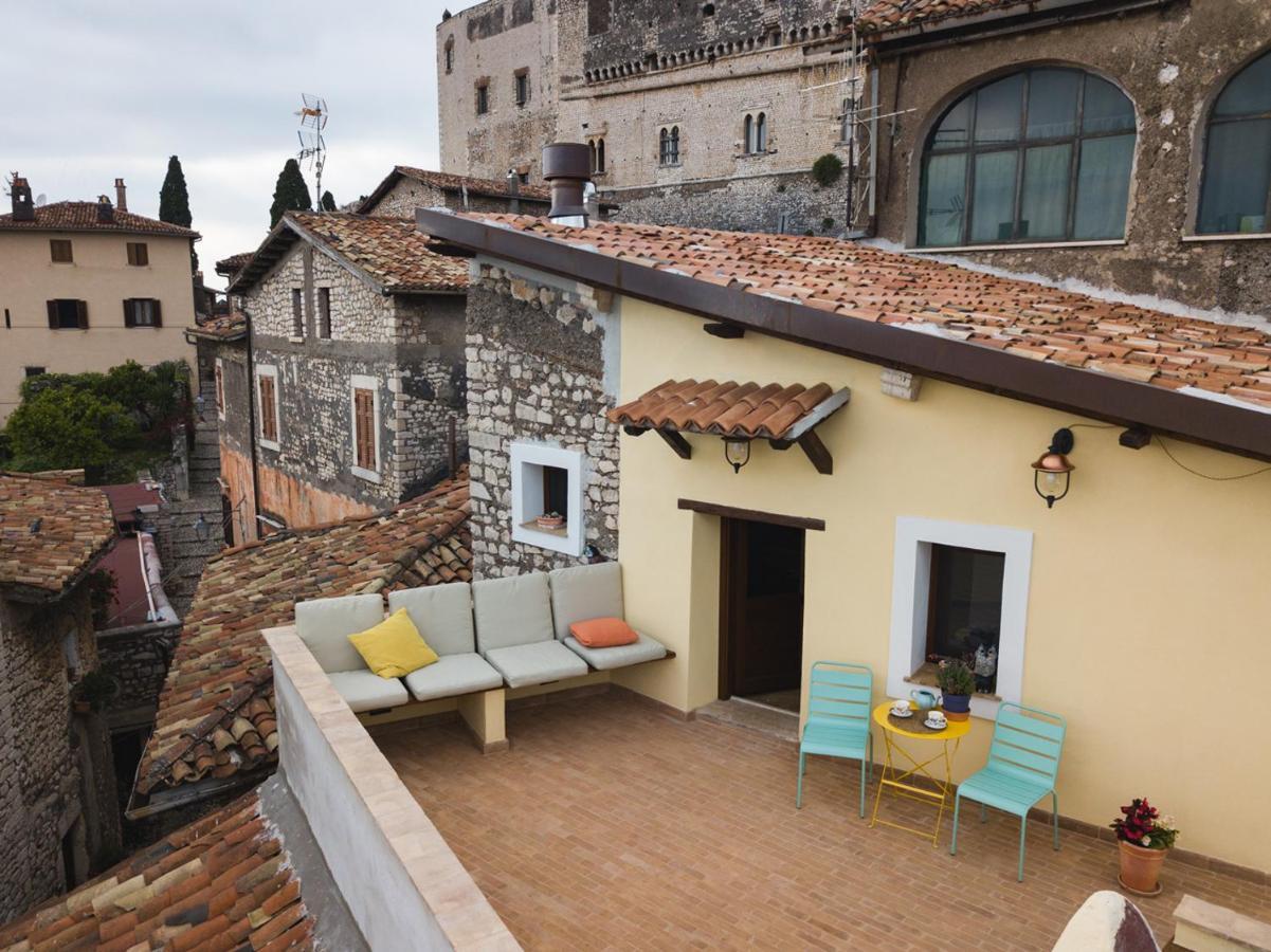 Aurora Medieval House Sermoneta Extérieur photo